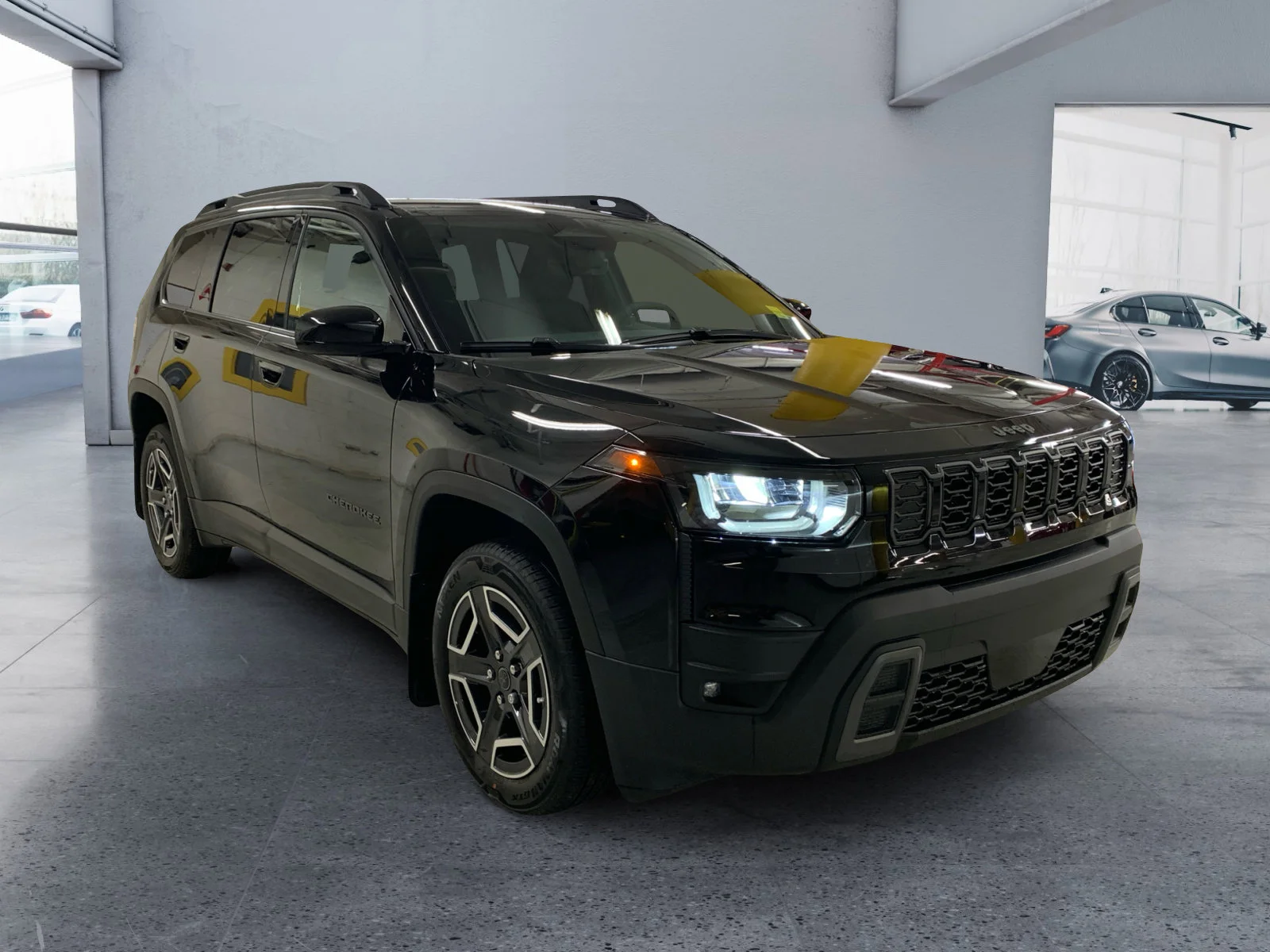 New 2026 Diamond Black Crystal Pearl Jeep Laredo image 7