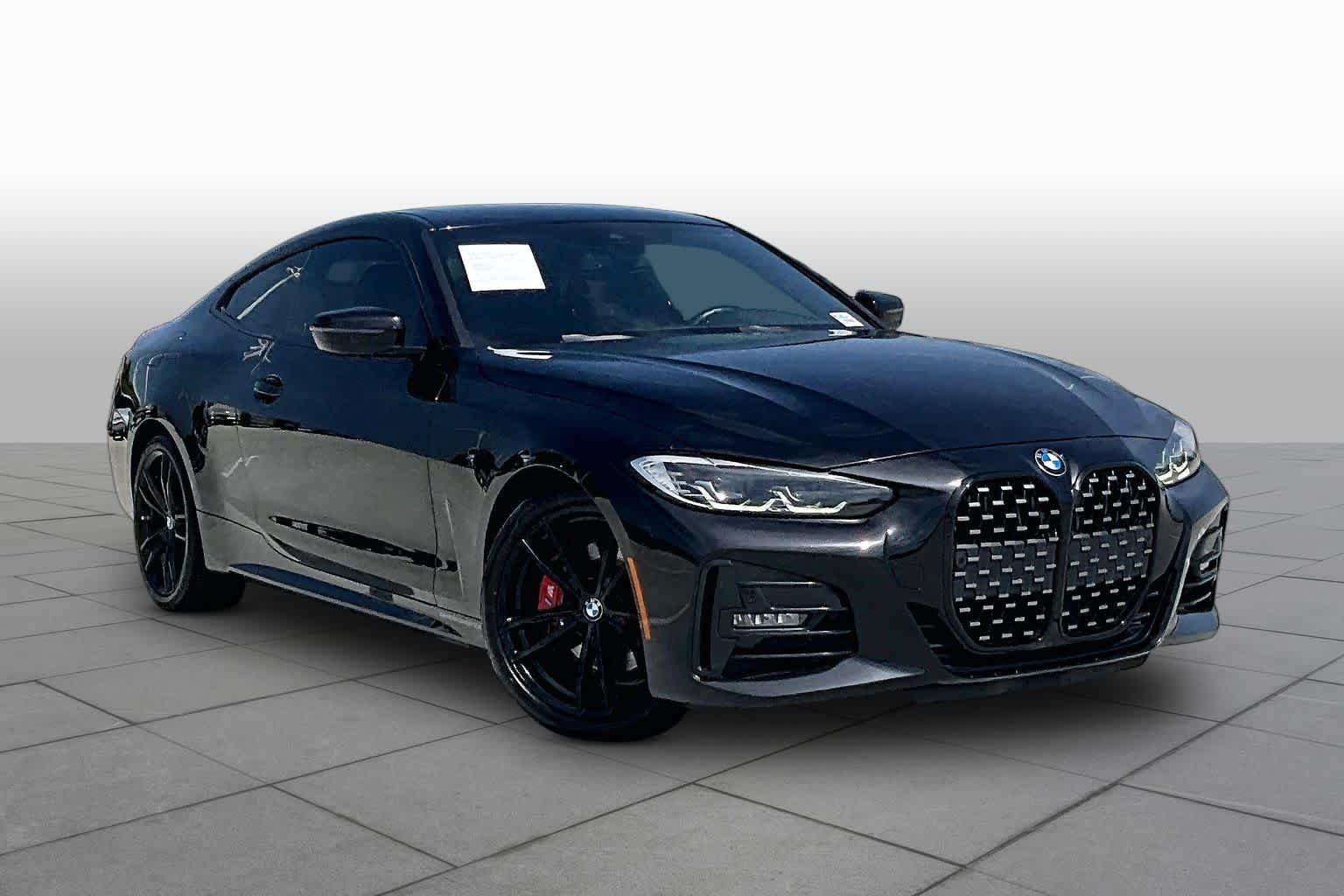 Used 2021 Black Sapphire Metallic BMW 430i image 2