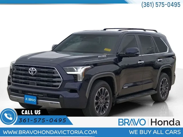 Pre-Owned 2025 Toyota Sequoia Limited 4WD 4D Sport Utility