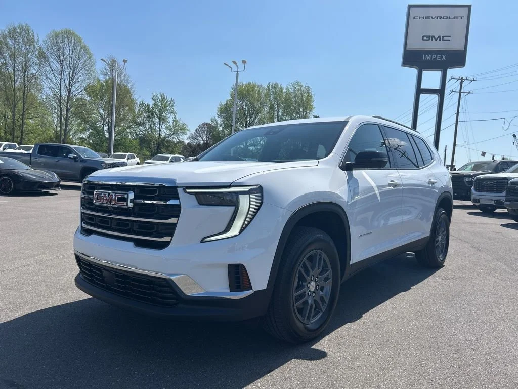 Summit White 2026 GMC Acadia Elevation FWD SUV / Crossover Front-Wheel Drive