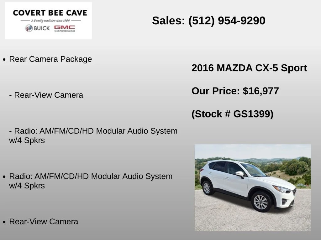 Used 2016 White Mazda Sport image 6
