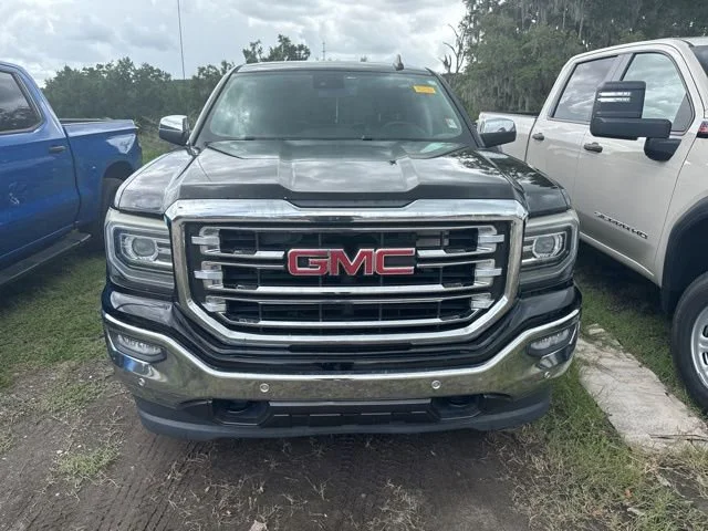 Used 2018 ONYX BLACK GMC SLT image 2