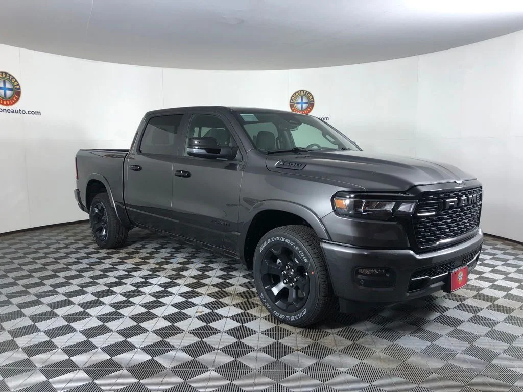 New 2026 Granite Crystal Metallic Clear-Coat Exterior Paint RAM Big Horn image 15