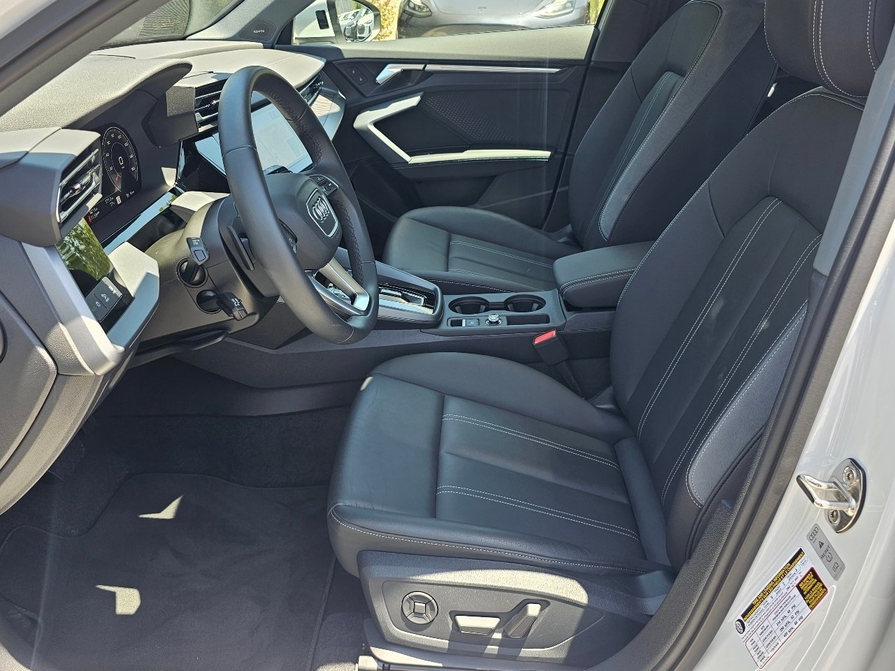 Used 2025 Glacier White Audi 40 Premium Plus image 2
