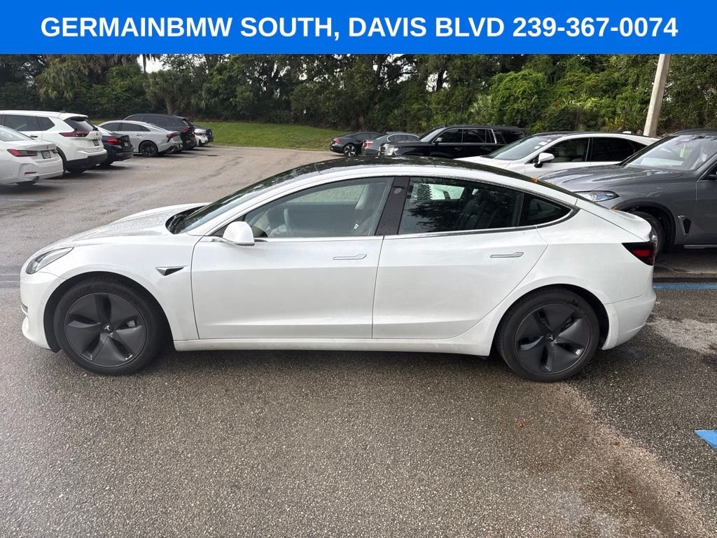 Used 2020 Tesla Model 3 Base with VIN 5YJ3E1EA0LF792890 for sale in Naples, FL