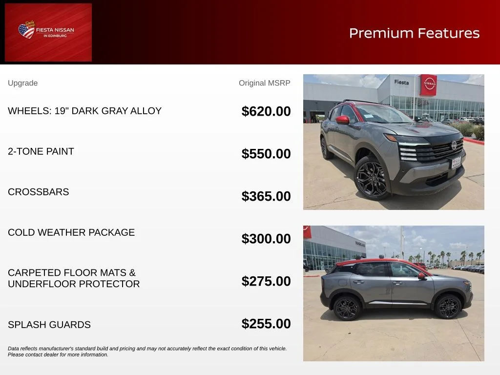 New 2026 Gun Metallic / Scarlet Ember Tintcoat Two-tone Nissan SR image 3