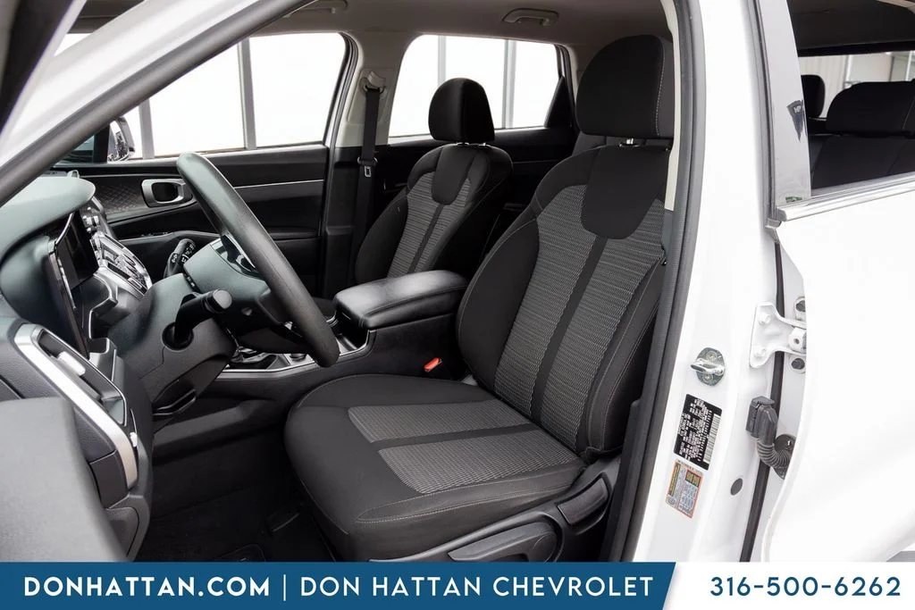 Used 2023 White Kia LX image 13