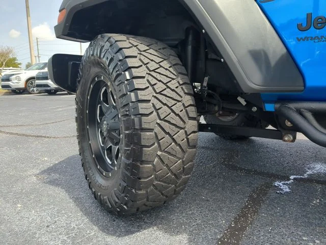 Certified Used 2021 Blue Jeep Unlimited Sport Altitude image 39