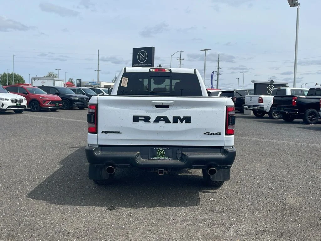 Used 2022 Bright White Ram Rebel image 6