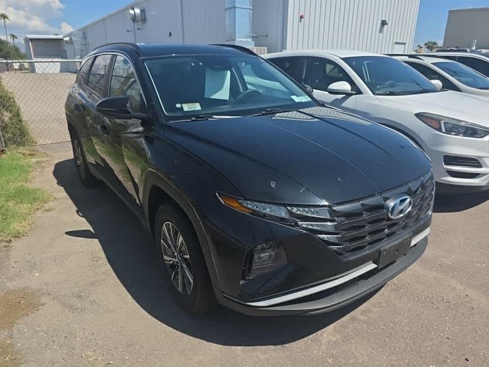 Certified 2023 Hyundai Tucson Blue with VIN KM8JBCA10PU125800 for sale in Bloomington, Minnesota
