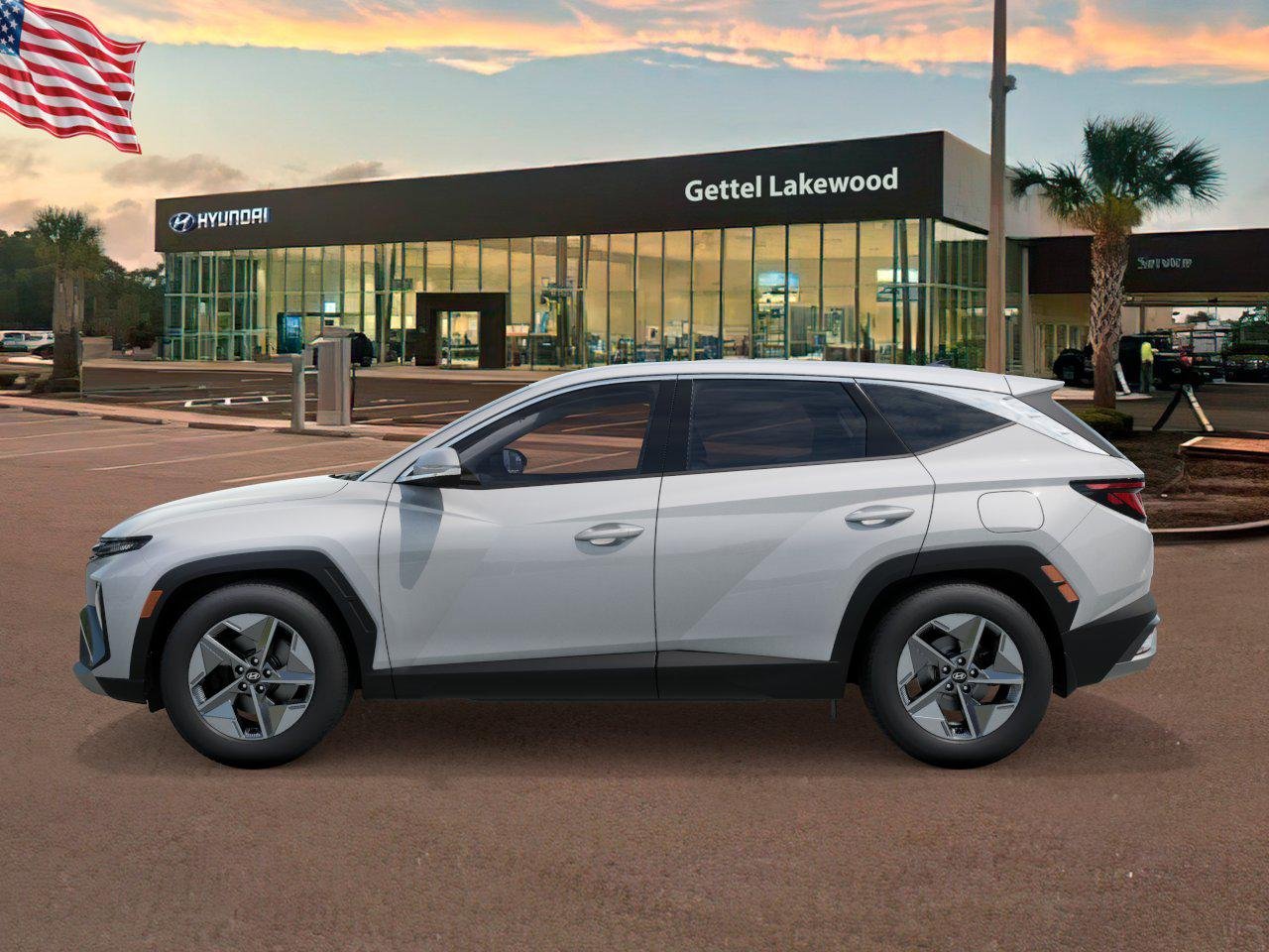 New 2026 White Hyundai SEL AWD image 3