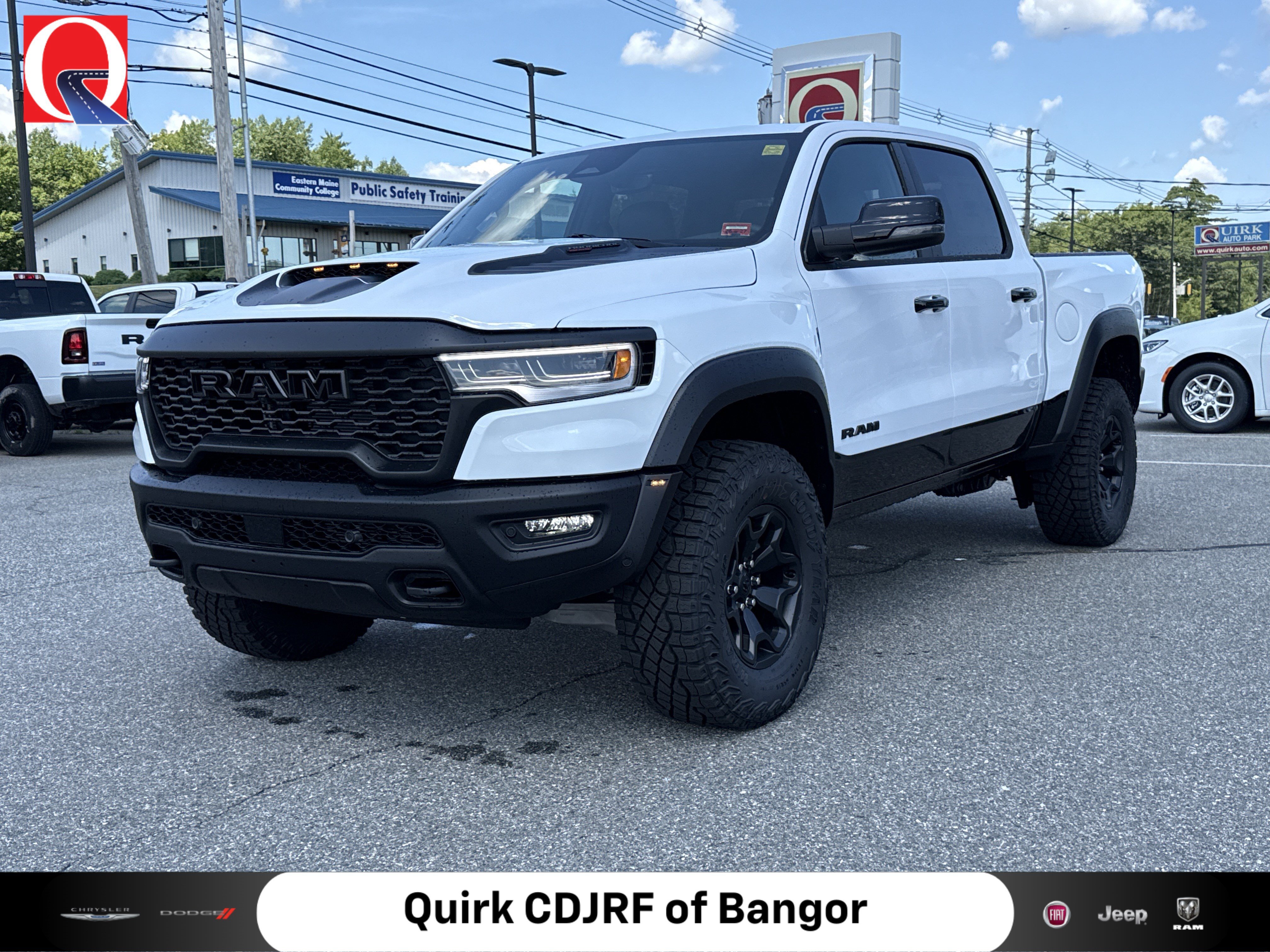 New 2026 Bright White Clear-Coat Exterior Paint RAM RHO image 1