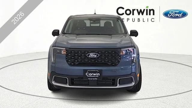 New 2026 Azure Gray Metallic Tri-Coat Ford Lariat® image 2