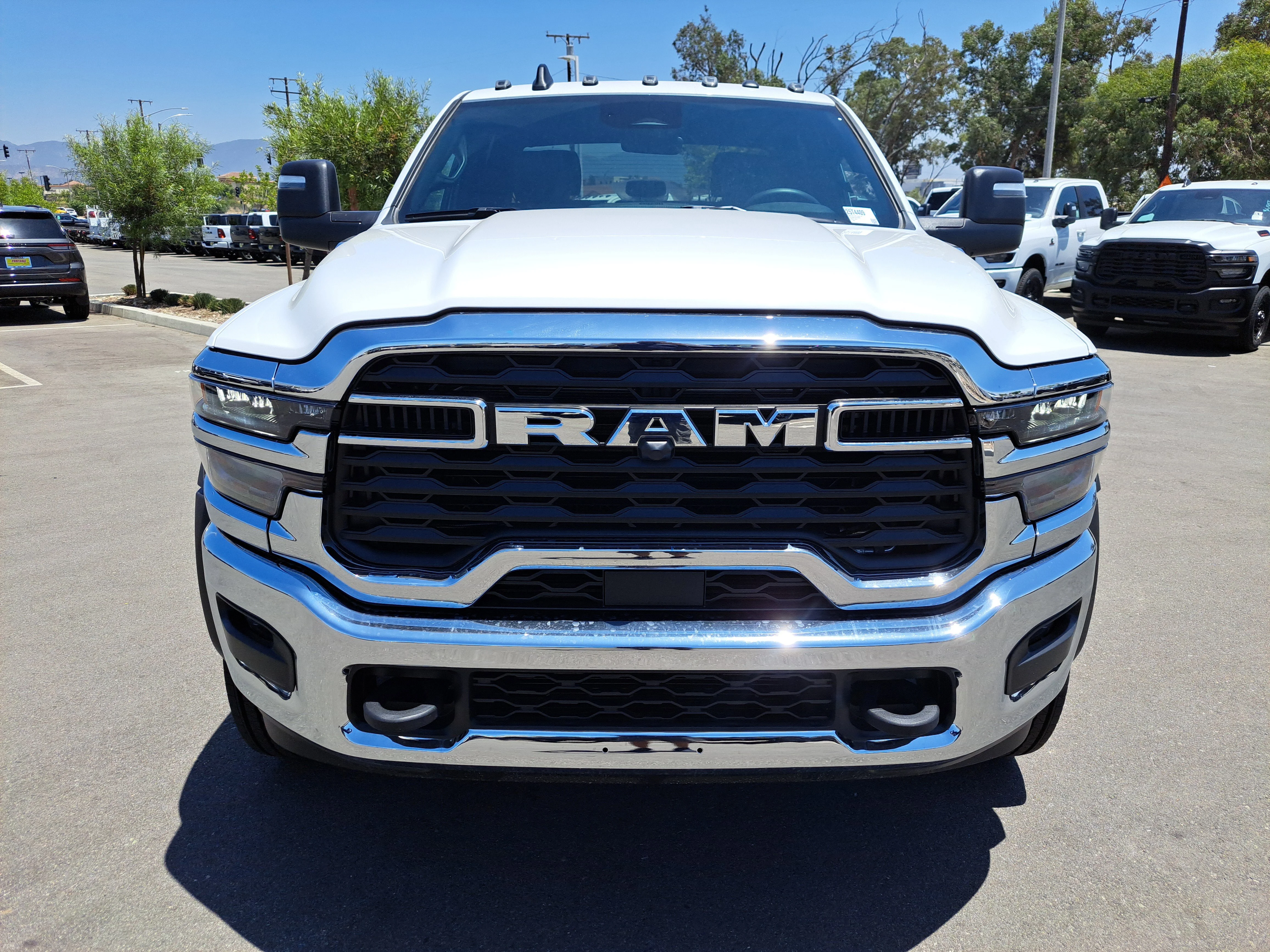 New 2025 Bright White Clearcoat RAM Tradesman image 9