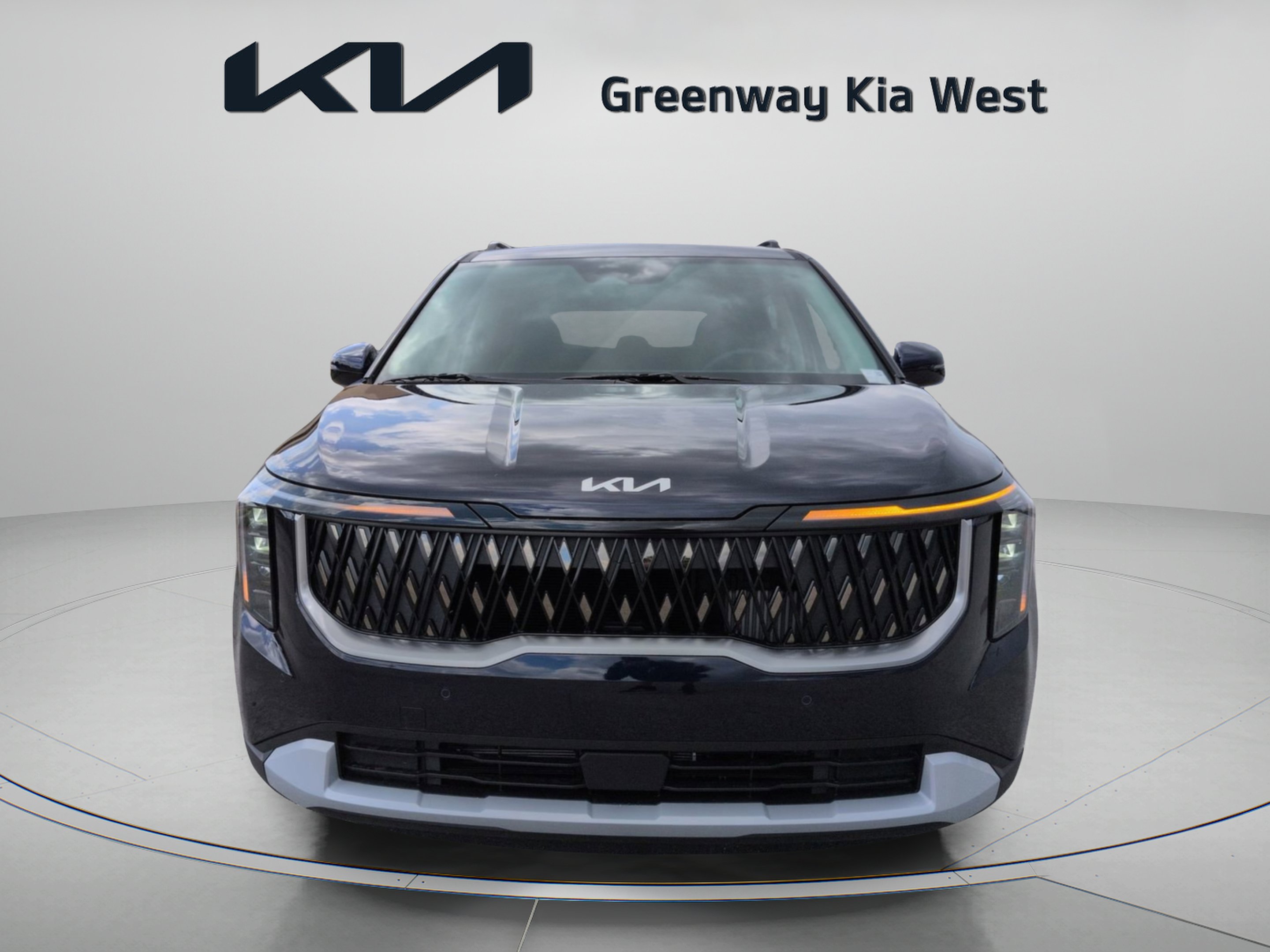 New 2026 Deep Chroma Blue Kia EX image 2