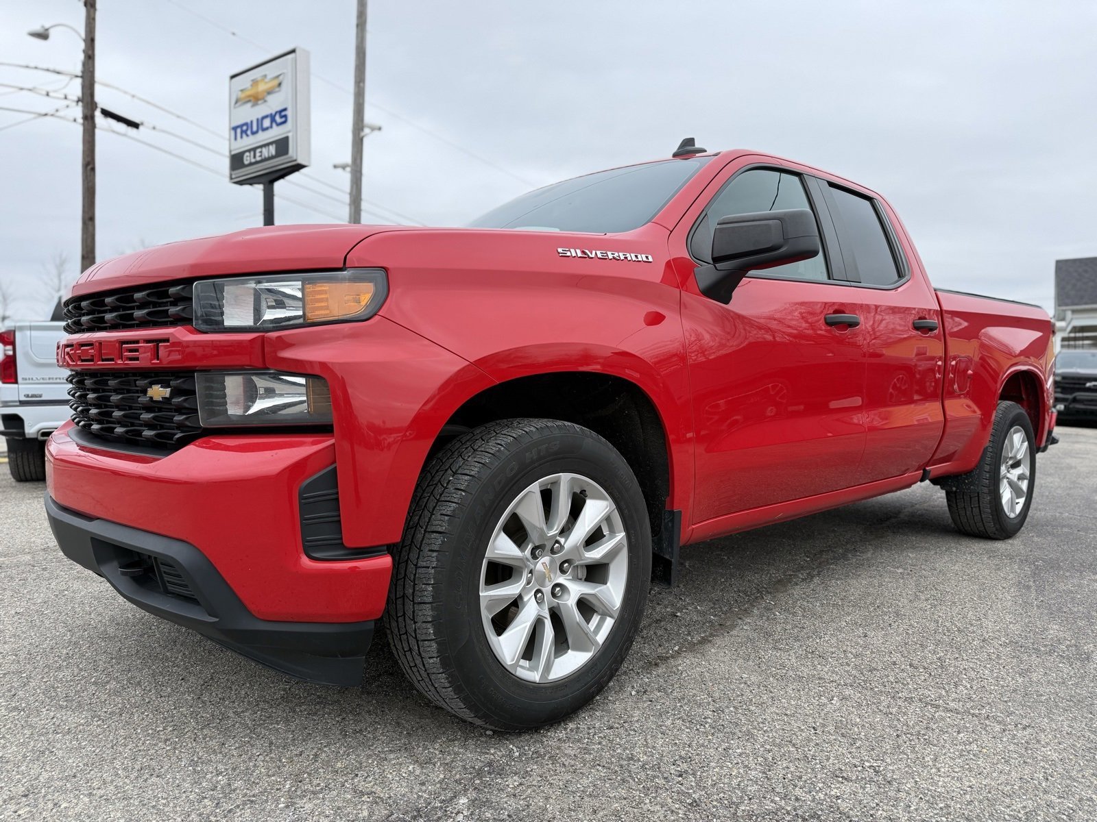 Used 2020 Chevrolet Silverado 1500 Custom with VIN 1GCRWBEK6LZ372938 for sale in Eminence, KY