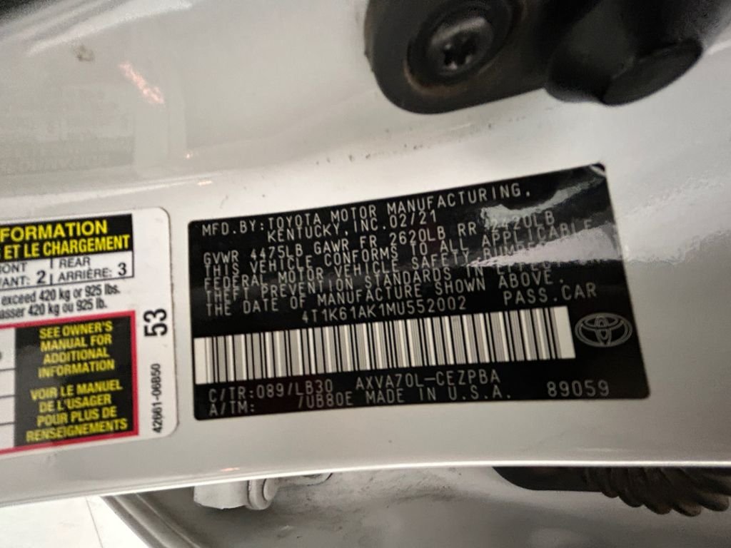 Used 2021 Beige Toyota XSE image 20