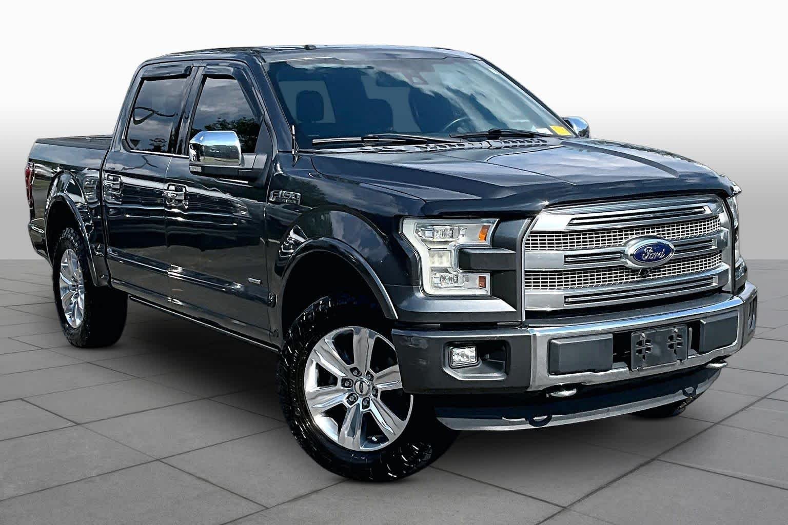 Used 2015 Magnetic Metallic Ford Platinum image 2