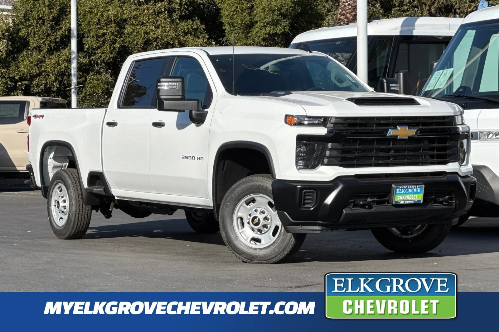 2026 Chevrolet Silverado 2500 HD WT Crew Cab for sale - Stock #260705 - White - New at My True Fleet