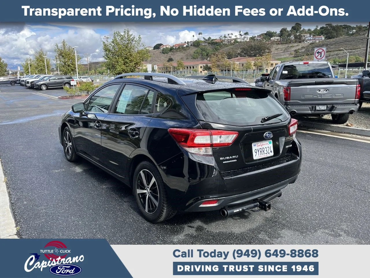 Used 2019 Crystal Black Silica Subaru Premium image 13