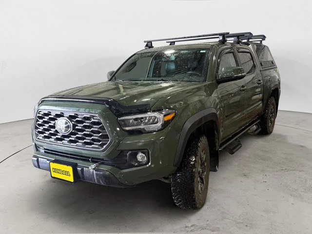 Used 2021 Army Green Toyota TRD Off-Road image 1
