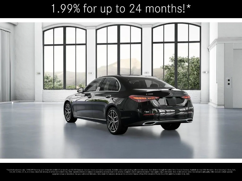 New 2026 Black Mercedes-Benz C 300 image 28
