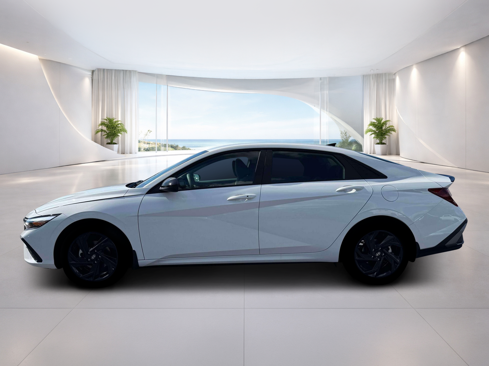 New 2026 White Hyundai SEL Sport image 3
