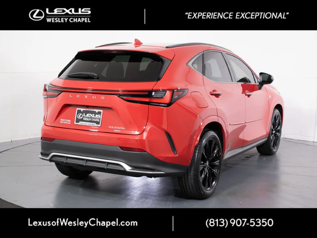 Certified Used 2024 Red Lexus 450h+ F SPORT image 4