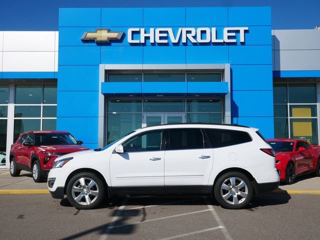 Used 2017 Chevrolet Traverse Premier with VIN 1GNKVJKD5HJ263890 for sale in Roseville, Minnesota