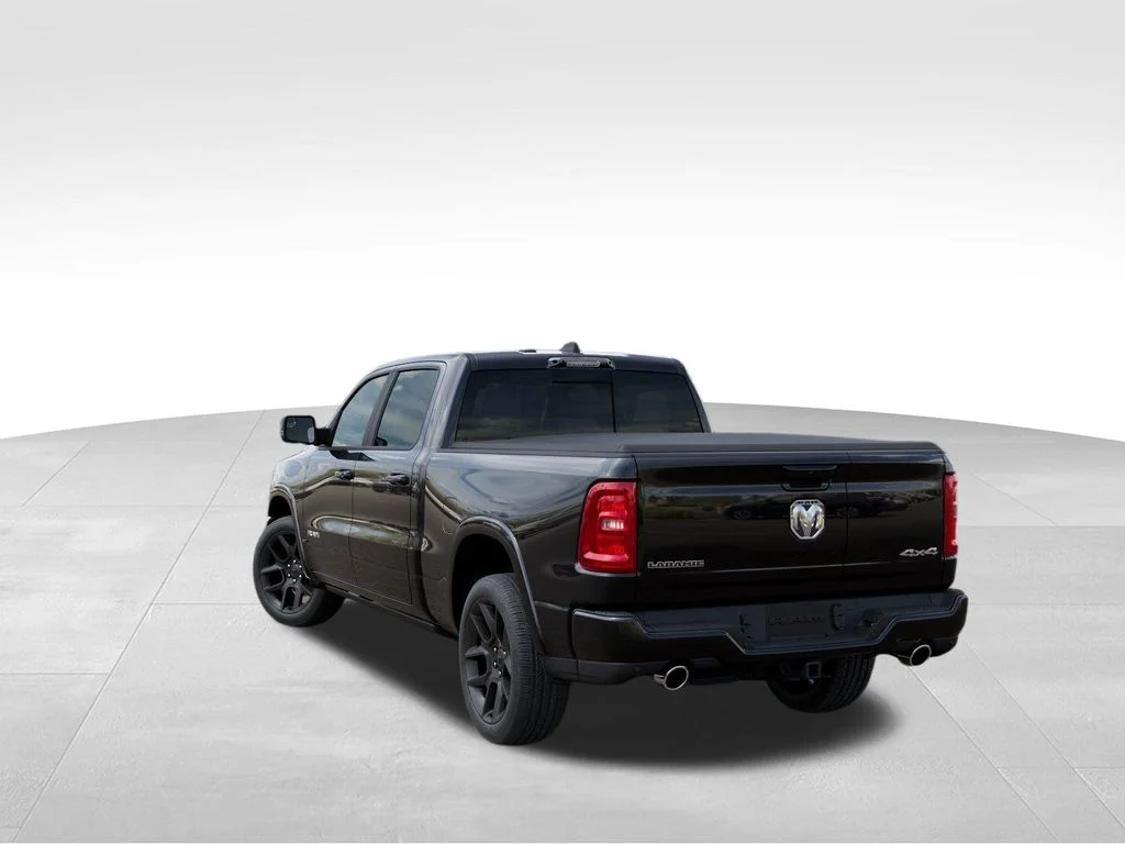 New 2026 Diamond Black Crystal Pearl-Coat Exterior Paint RAM Laramie image 3
