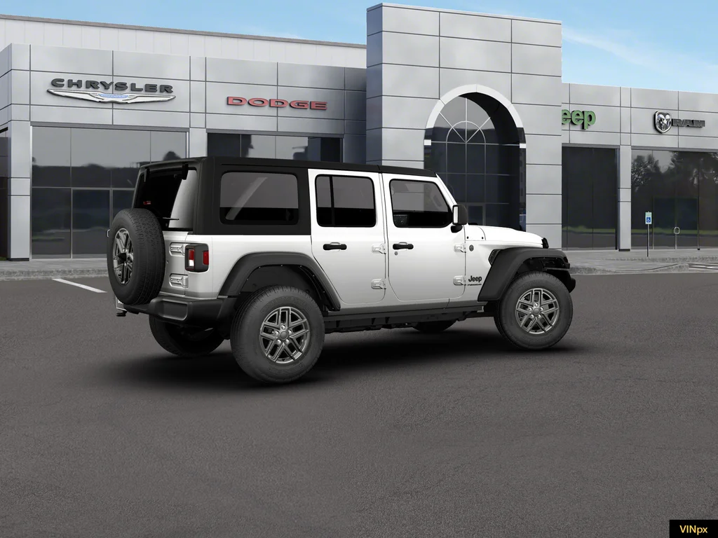 New 2026 Bright White Clear-Coat Exterior Paint Jeep Sport image 6