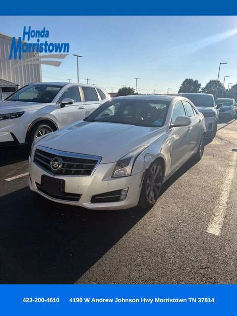 Used 2013 White Diamond Clearcoat Cadillac 3.6L Premium image 1