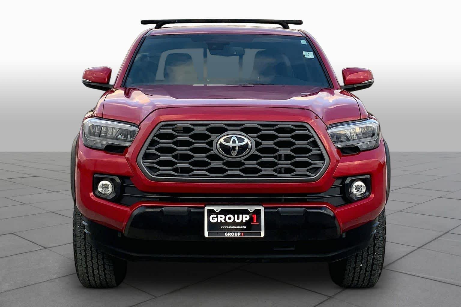 Used 2023 Barcelona Red Metallic Toyota TRD Off Road image 4