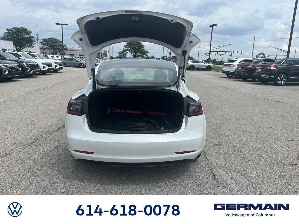 Used 2021 Pearl White Multi-Coat Tesla Long Range image 12