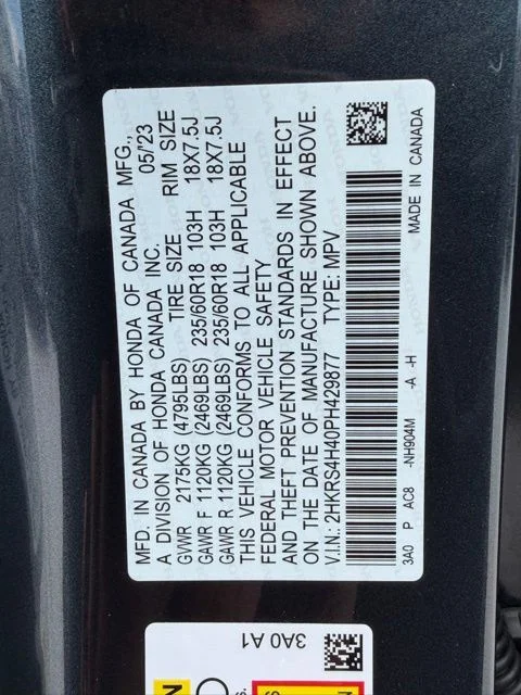 Used 2023 Gray Honda EX image 32