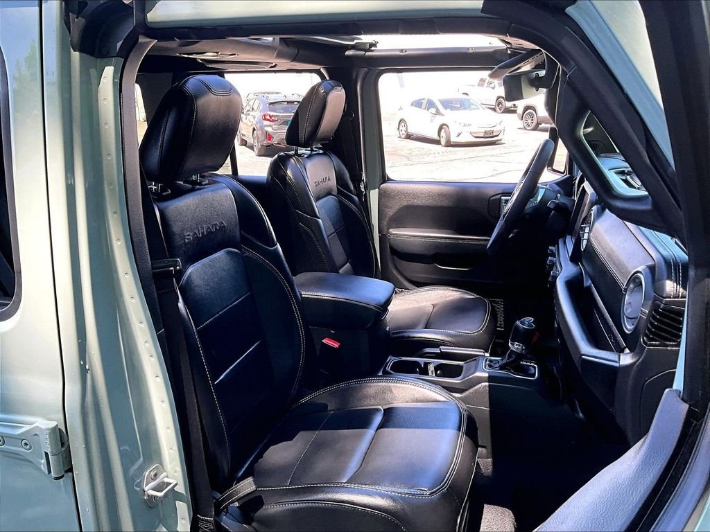 Used 2023 Gray Jeep Sahara 4xe image 11