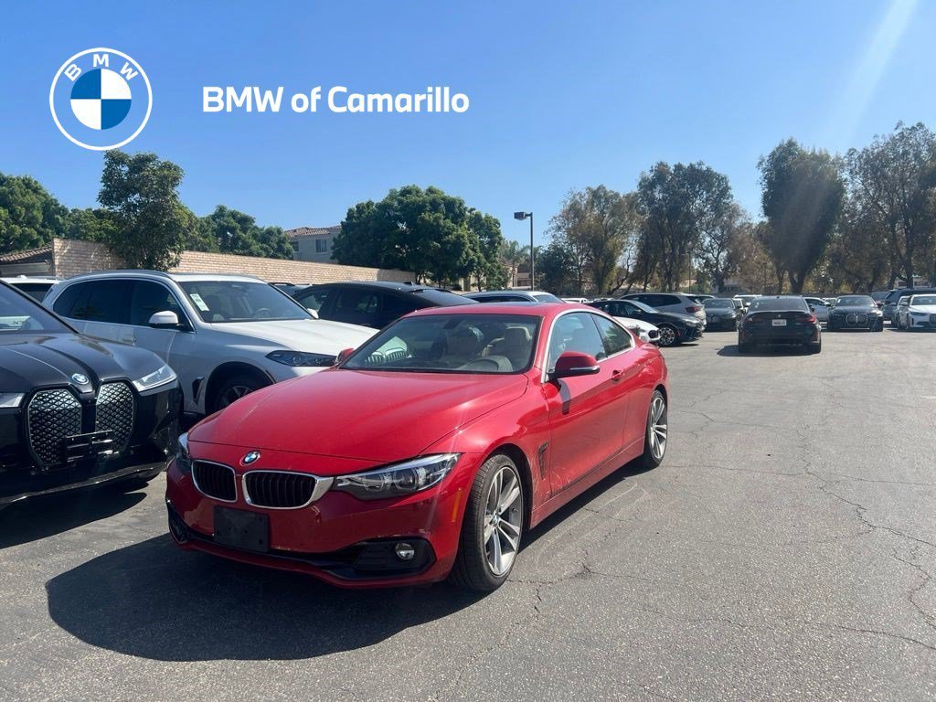 Used 2018 Melbourne Red Metallic BMW 430i image 1
