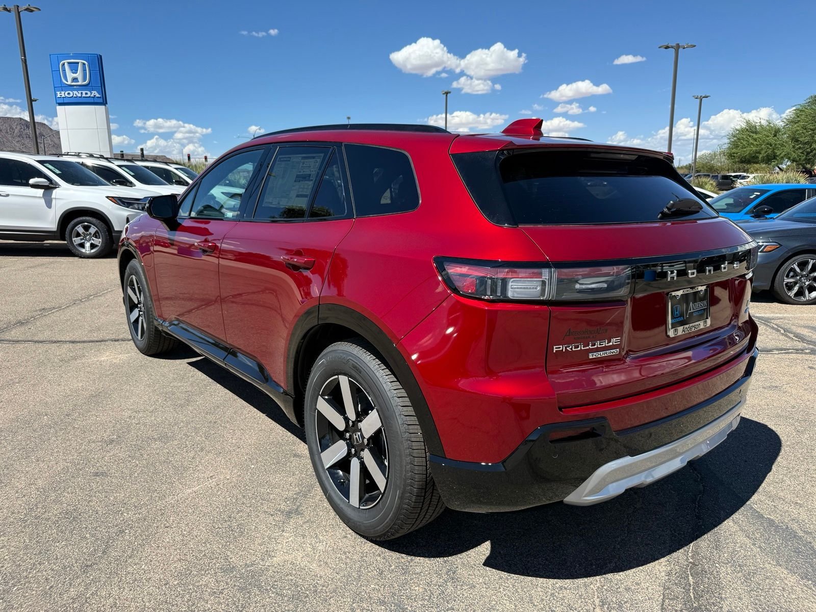 New 2026 Scarlet Red Metallic Honda Touring image 9