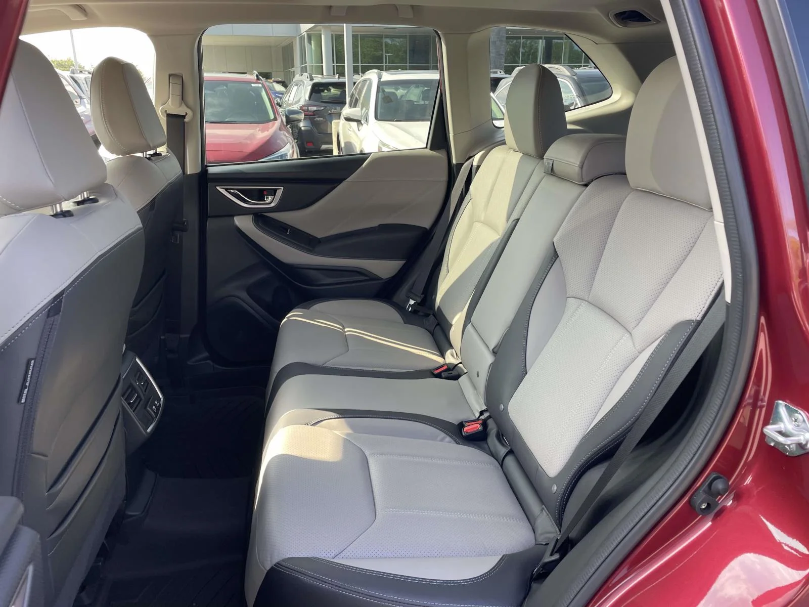 Used 2023 Crimson Red Pearl Subaru Limited image 3