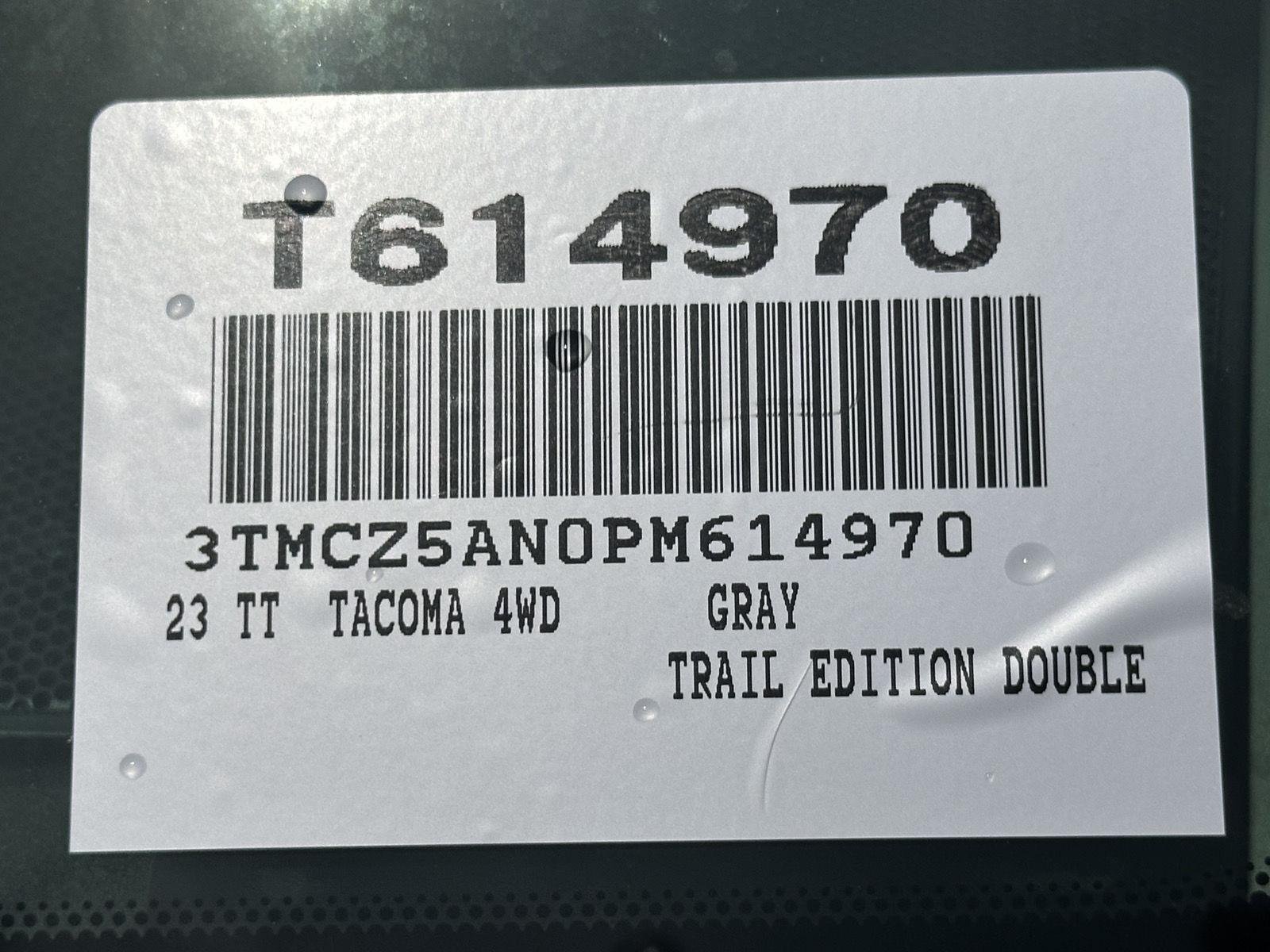 Used 2023 Magnetic Gray Metallic Toyota Trail Edition image 15