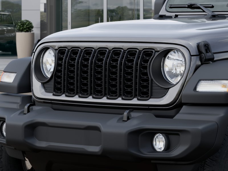 New 2026 Granite Crystal Metallic Clear-Coat Exterior Paint Jeep Sport 4-Door image 37