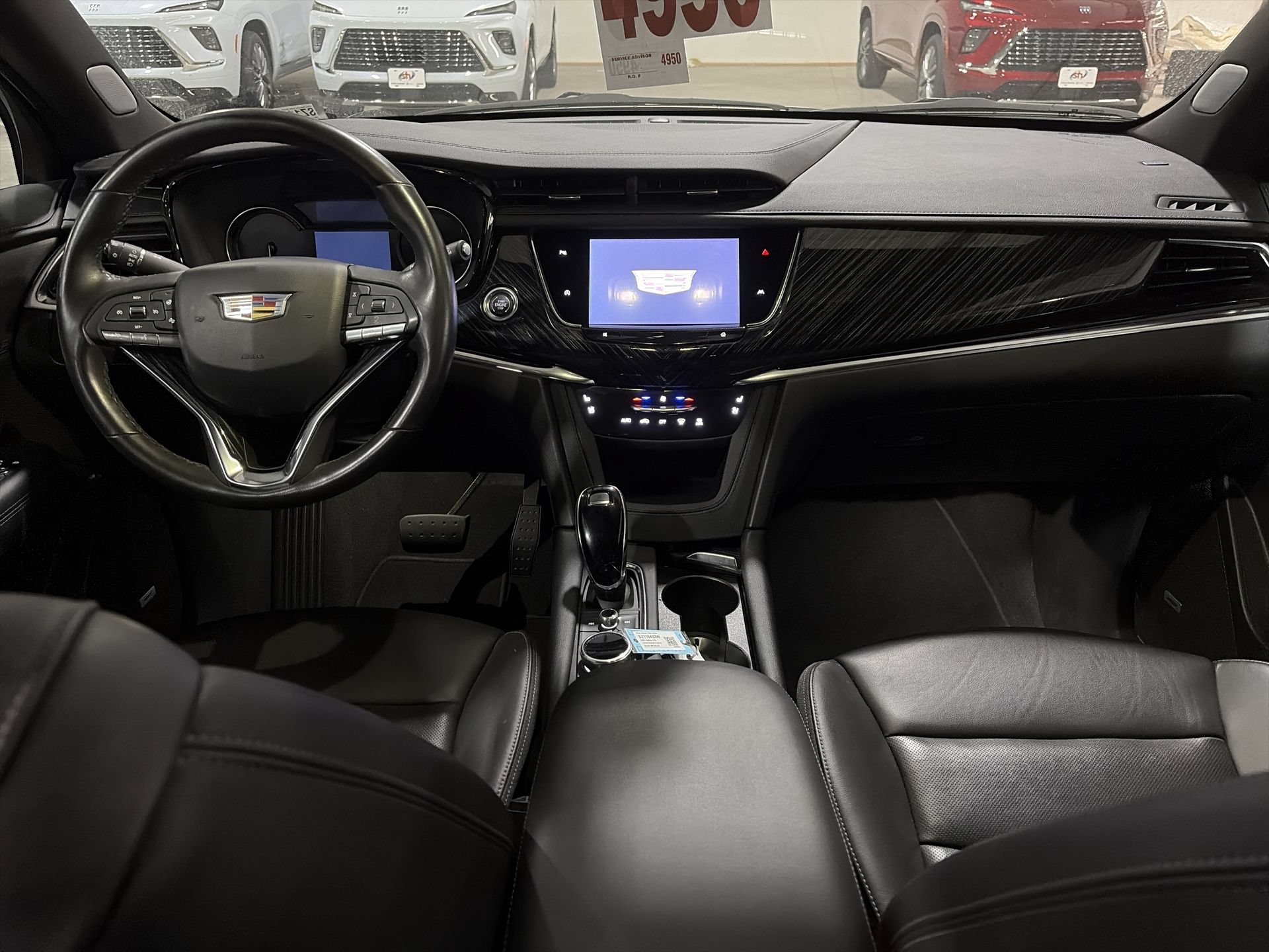 Used 2025 Stellar Black Metallic Cadillac Premium Luxury image 21