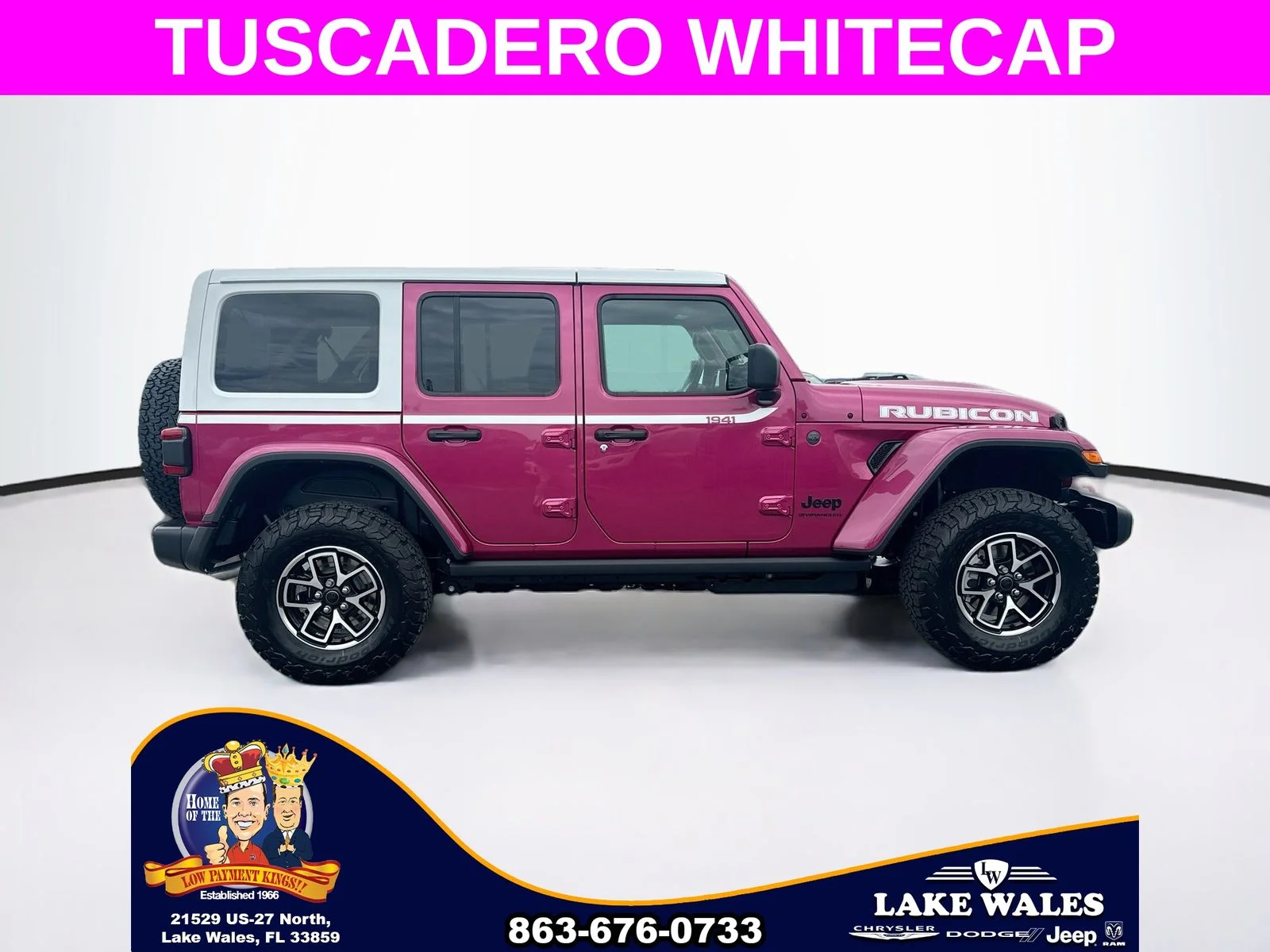 New 2026 Tuscadero Pearl-Coat Exterior Paint Jeep Rubicon image 7