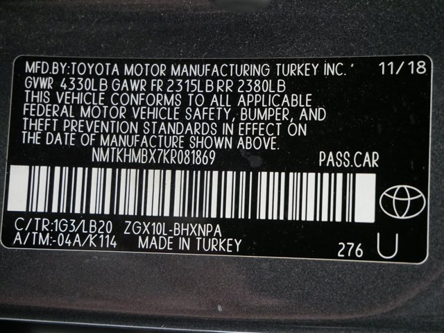 Certified Used 2019 Magnetic Gray Metallic Toyota Limited image 31