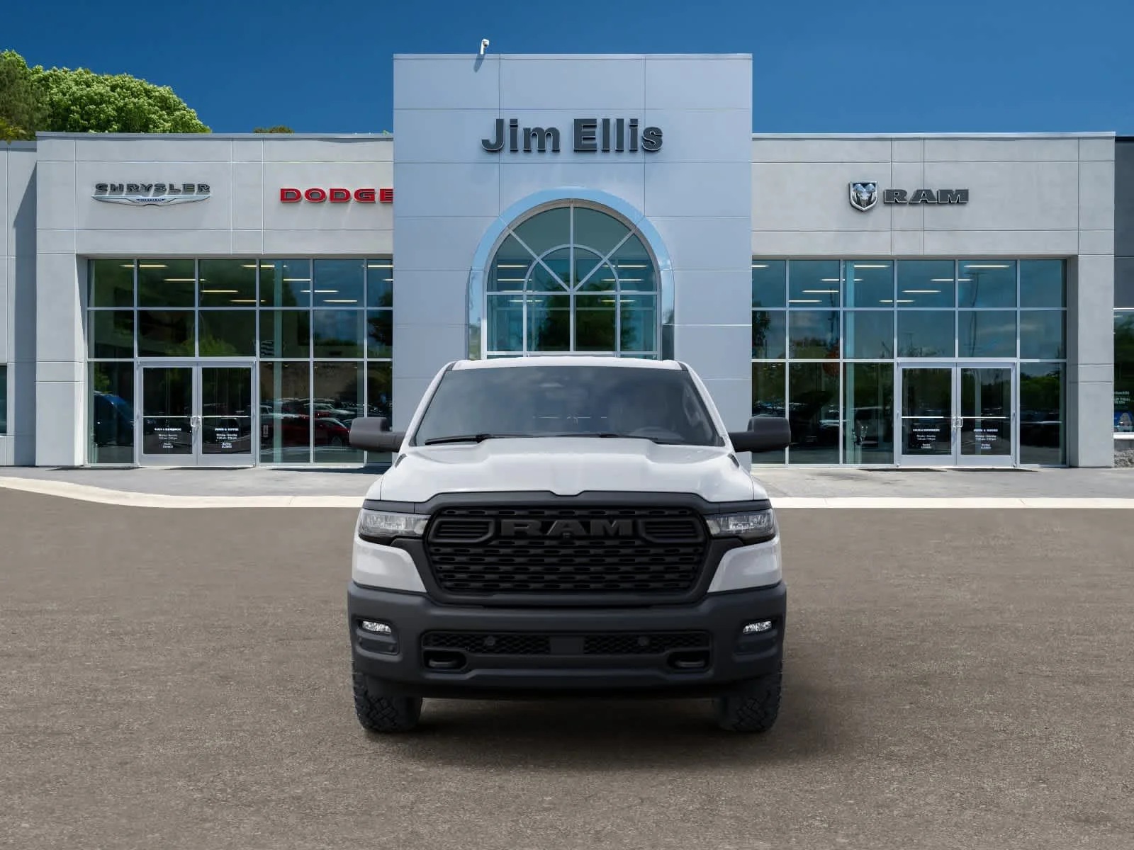 New 2026 Bright White Clear-Coat Exterior Paint RAM Warlock image 6
