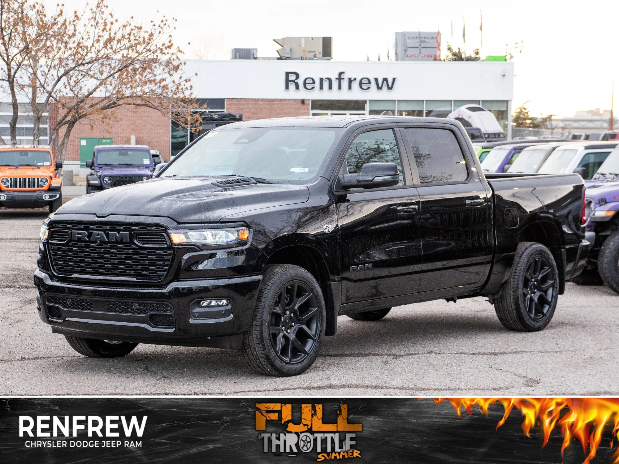New 2026 Black RAM Sport* HEMI V8 image 1