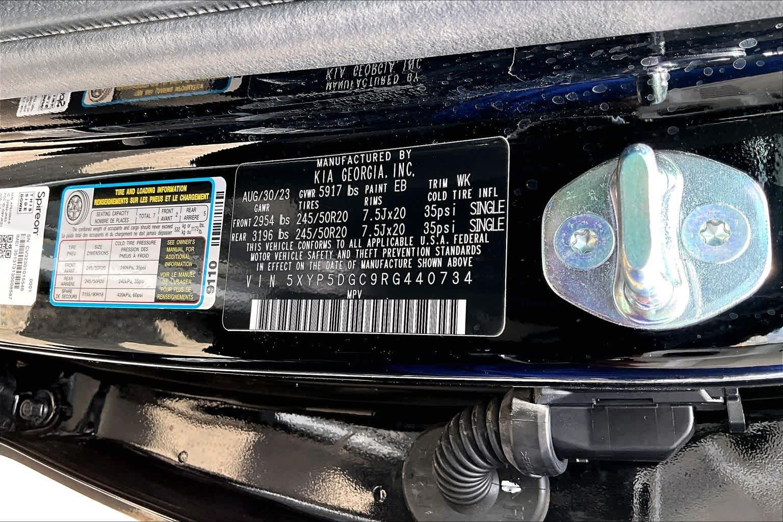 Certified Used 2024 Ebony Black Kia SX Prestige X-Line image 34