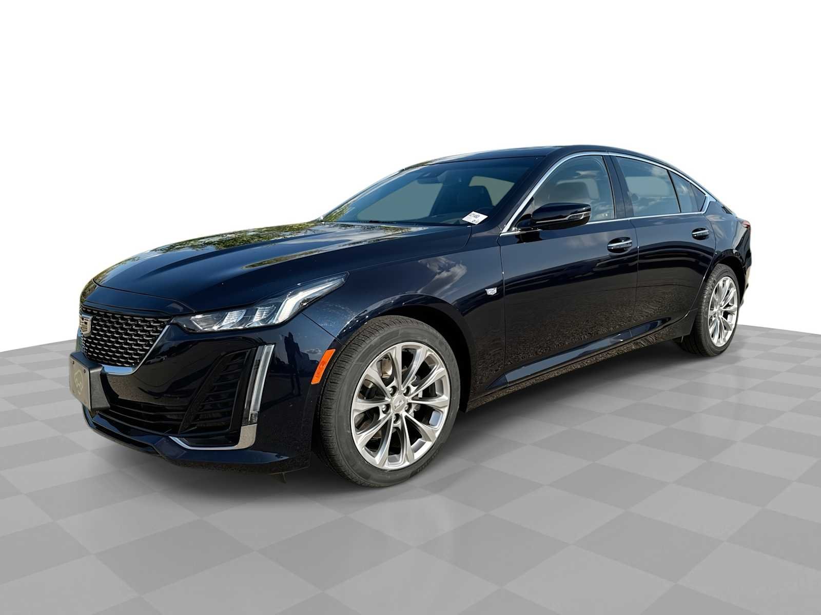 Certified Used 2021 DARK MOON BLUE METALLIC Cadillac Premium Luxury image 1