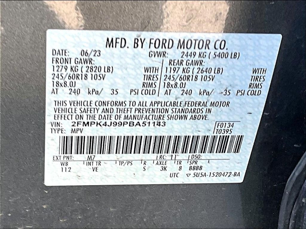 Used 2023 Gray Ford SEL image 35