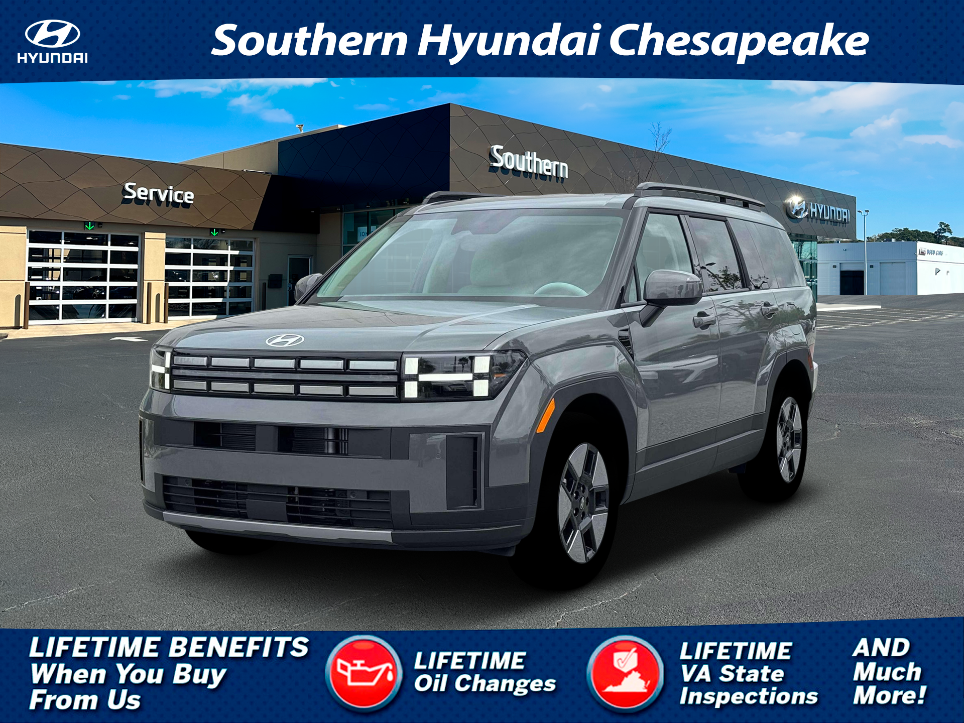 New 2026 Gray Hyundai SEL image 1